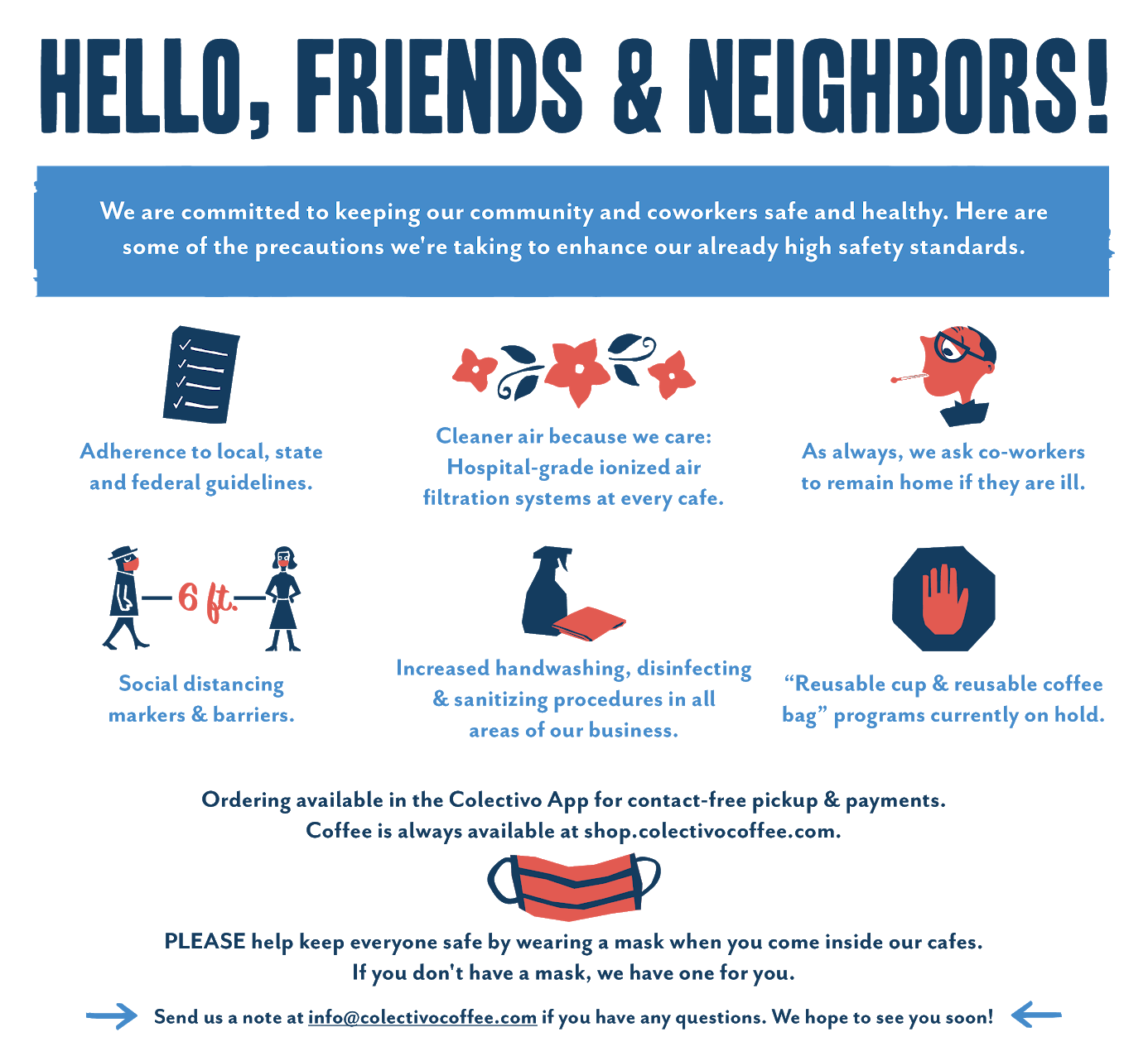 COVID-19 - Staying healthy & doing our part