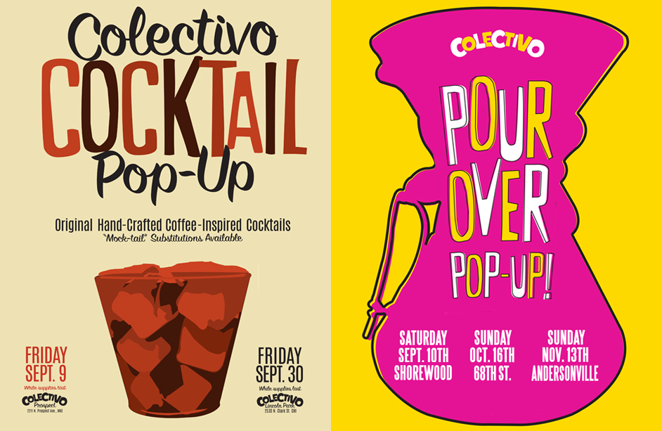 Happy Hour & Pour Over Pop-Ups