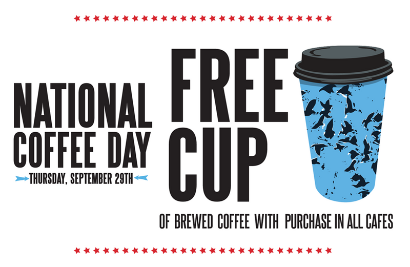 Free Cup of Coffee on National Coffee Day