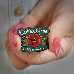 Colectivo Floral Pin