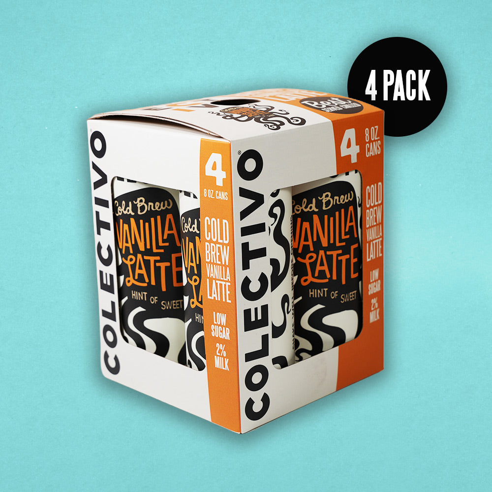 Vanilla Latte Cans (4-Pack)